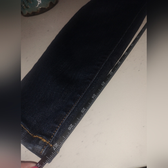 Judy Blue High-Rise Back Yoke Skinny Jeans Dark Wash 9/29 Fav Denim Chic LikeNew - Picture 10 of 12